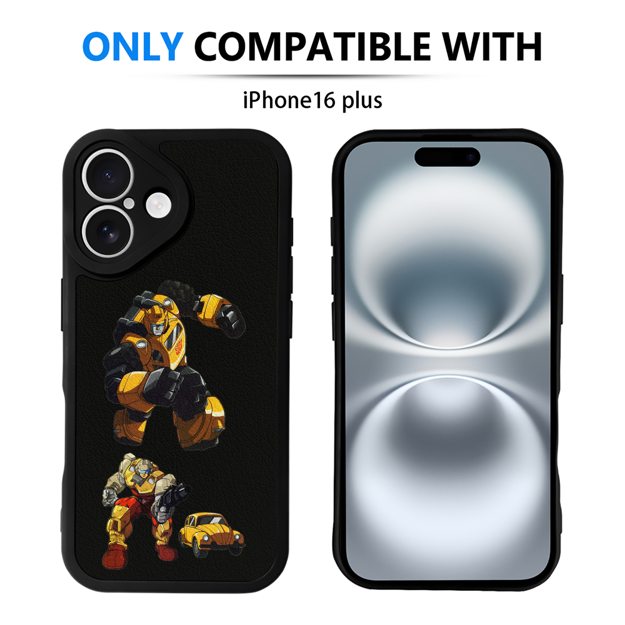 （画像用）  【iPhone 16シリーズ対応】シリコンスマホケース（レザー調） 材質：シリコン